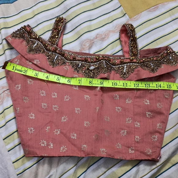 🎁Peach lehanga 12-14 years girls - Picture 3 of 7